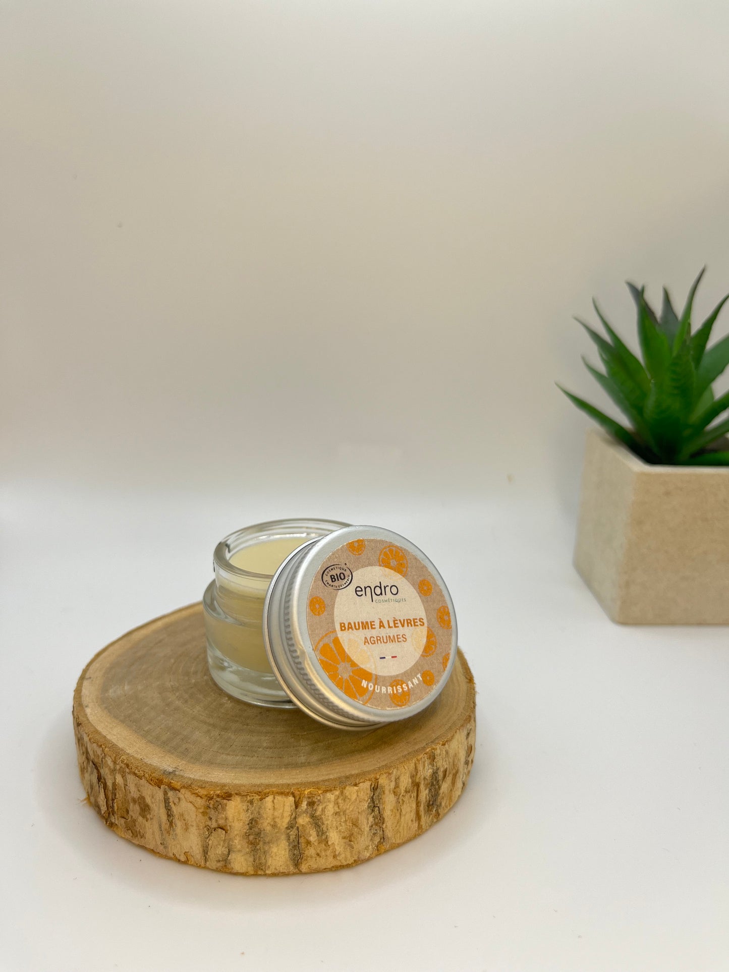Baume à lèvres bio Agrumes- ENDRO