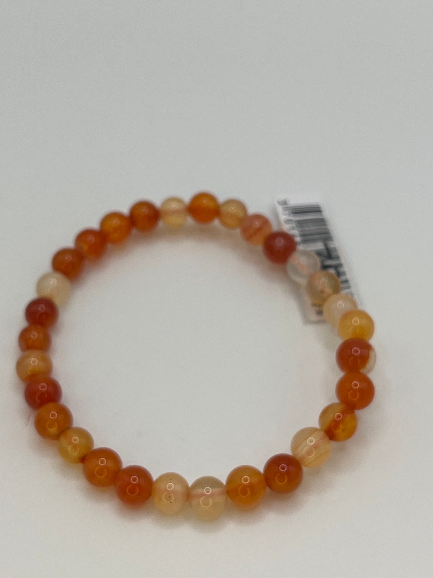 Bracelet boule Cornaline