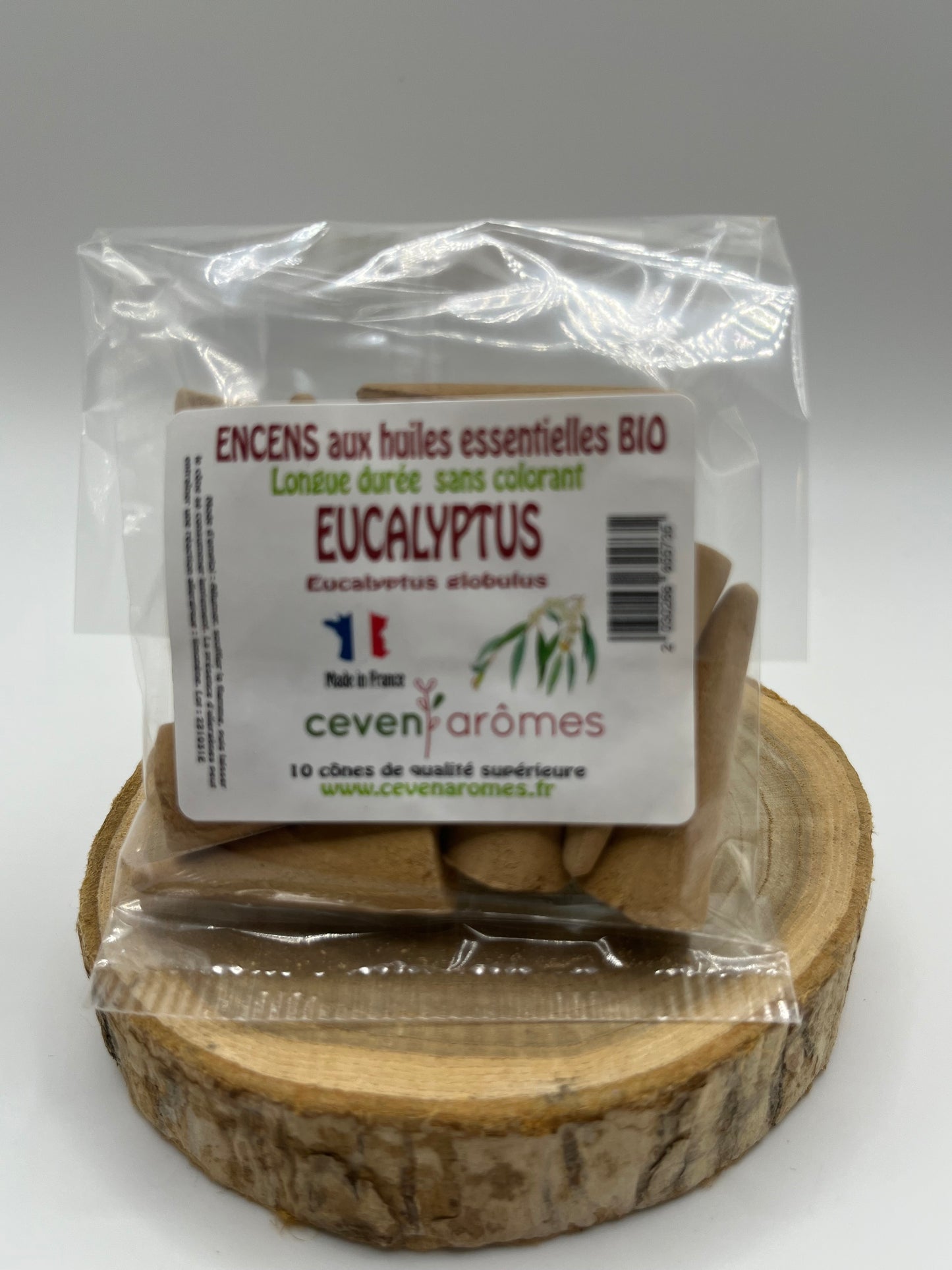 Cônes d'encens aux huiles essentielles BIO - CEVEN AROMES