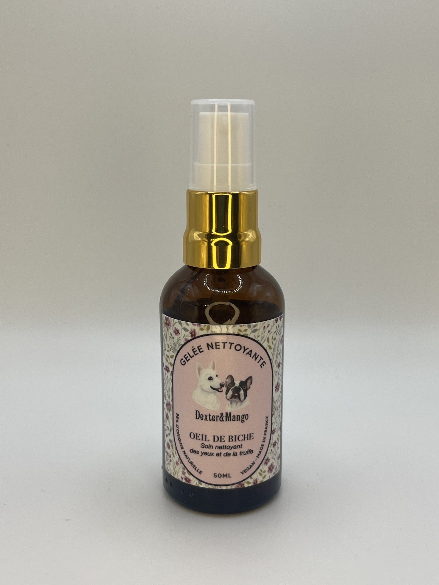 Gelée nettoyante Chien Œil de biche - DEXTER ET MANGO