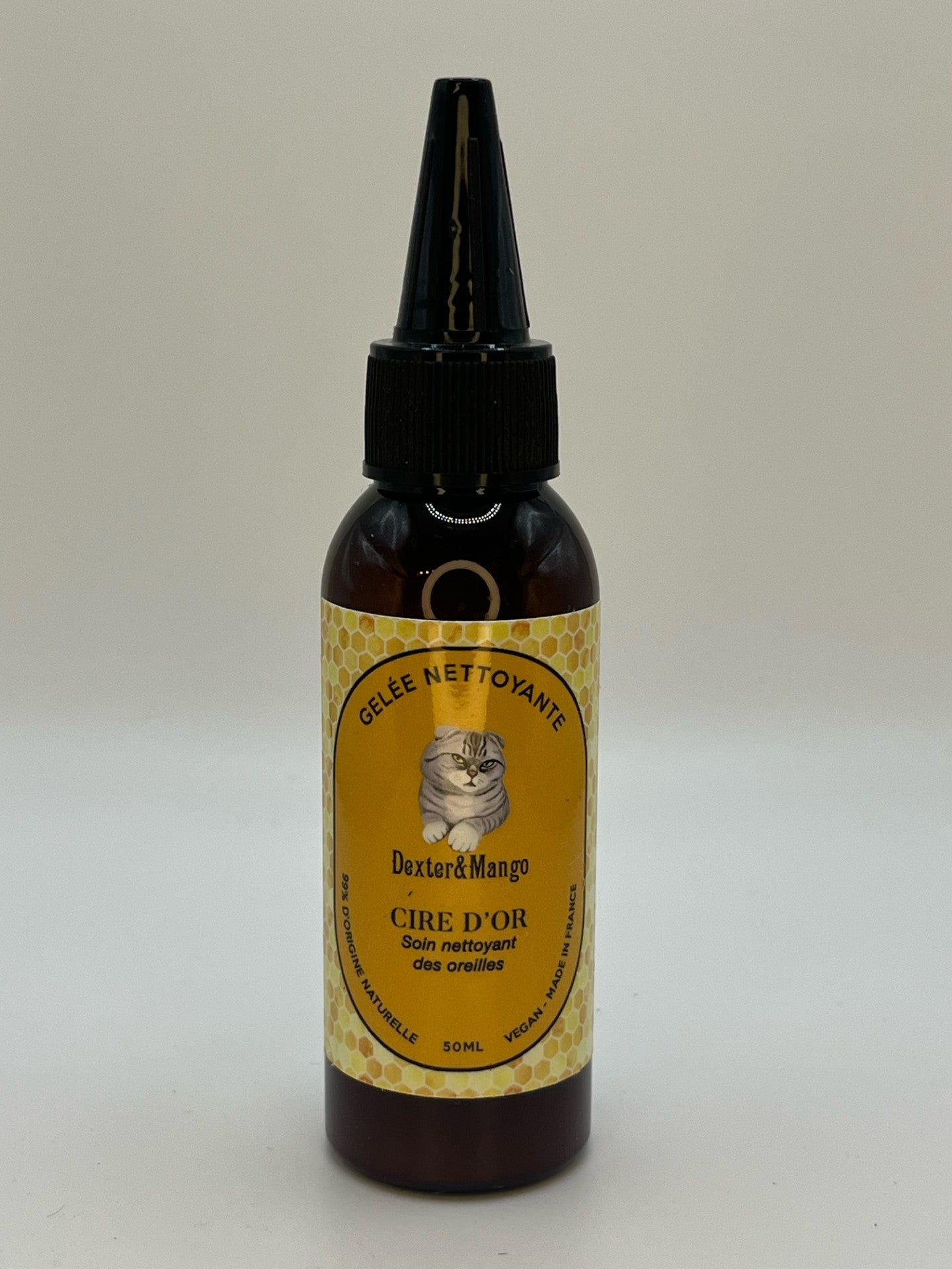 Gelée nettoyante Cire d'or pour chat - DEXTER ET MANGO