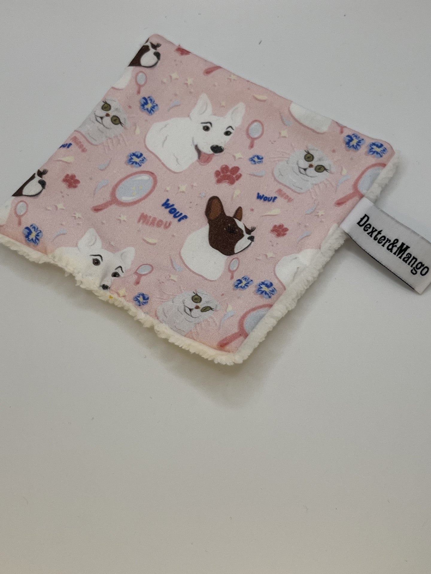 Lingettes lavables Chient et Chat - DEXTER ET MANGO