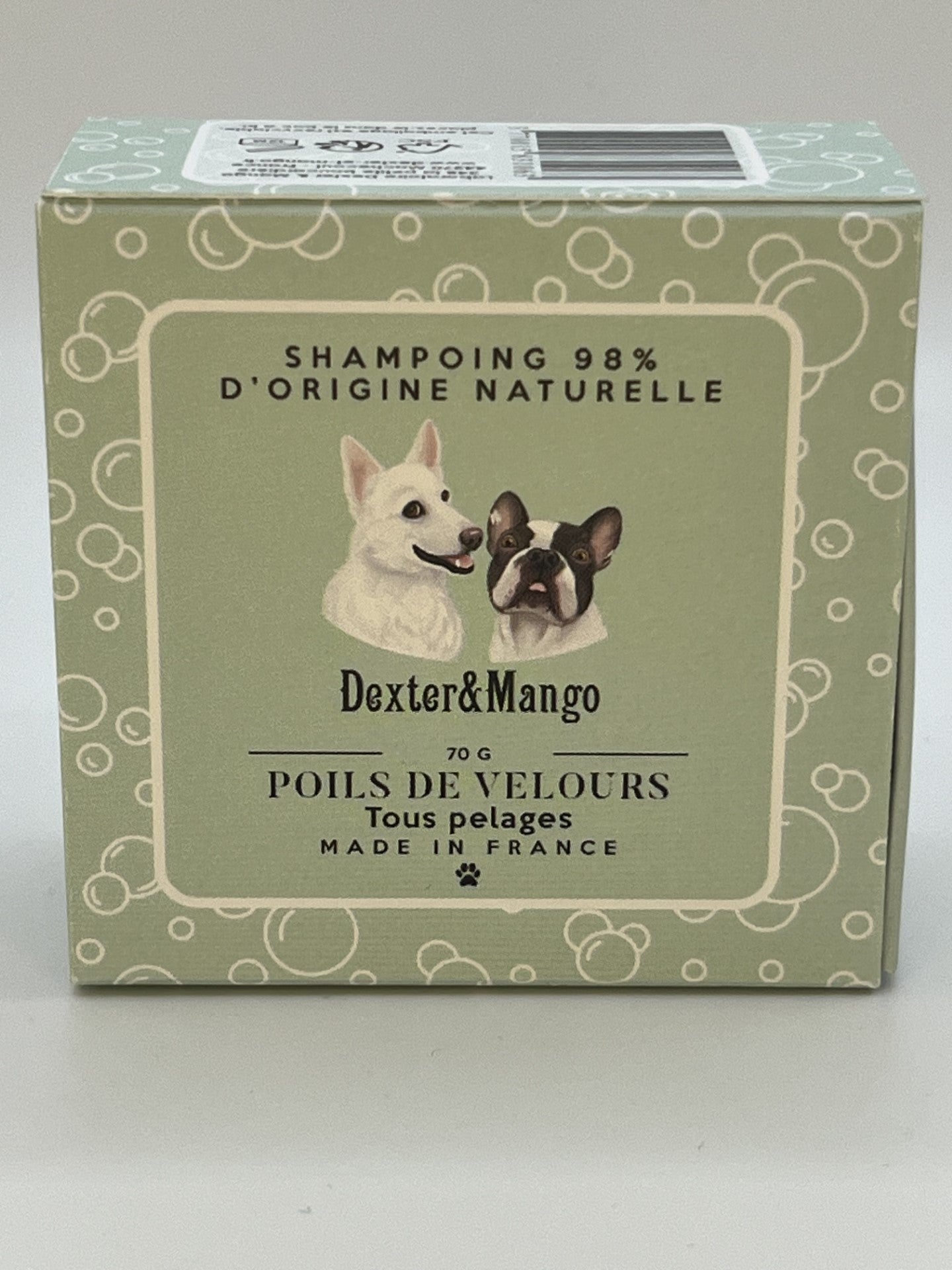 Shampoing Poils de velours Chien - DEXTER ET MANGO