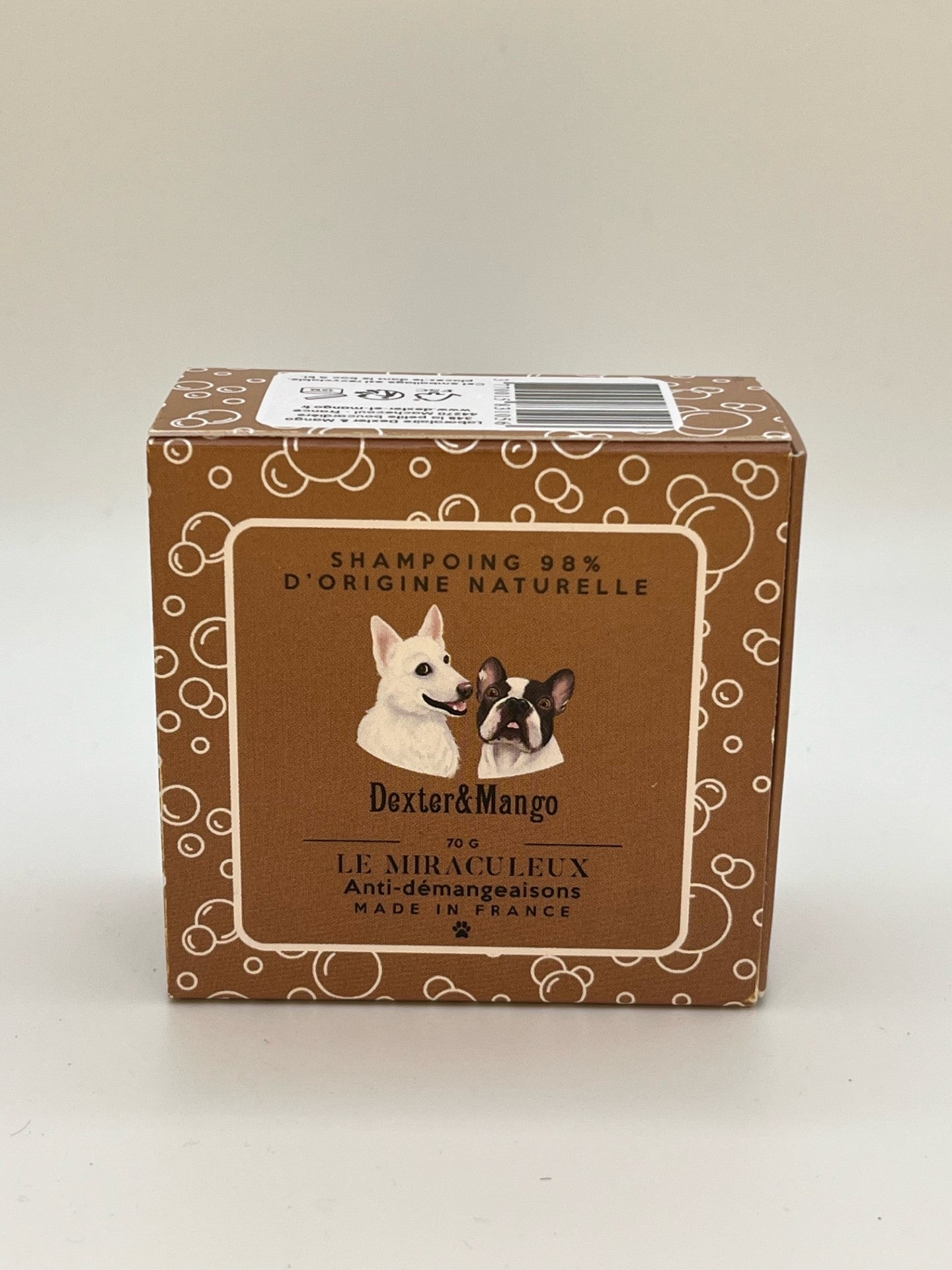 Shampoing solide Miraculeux pour Chien - DEXTER ET MANGO