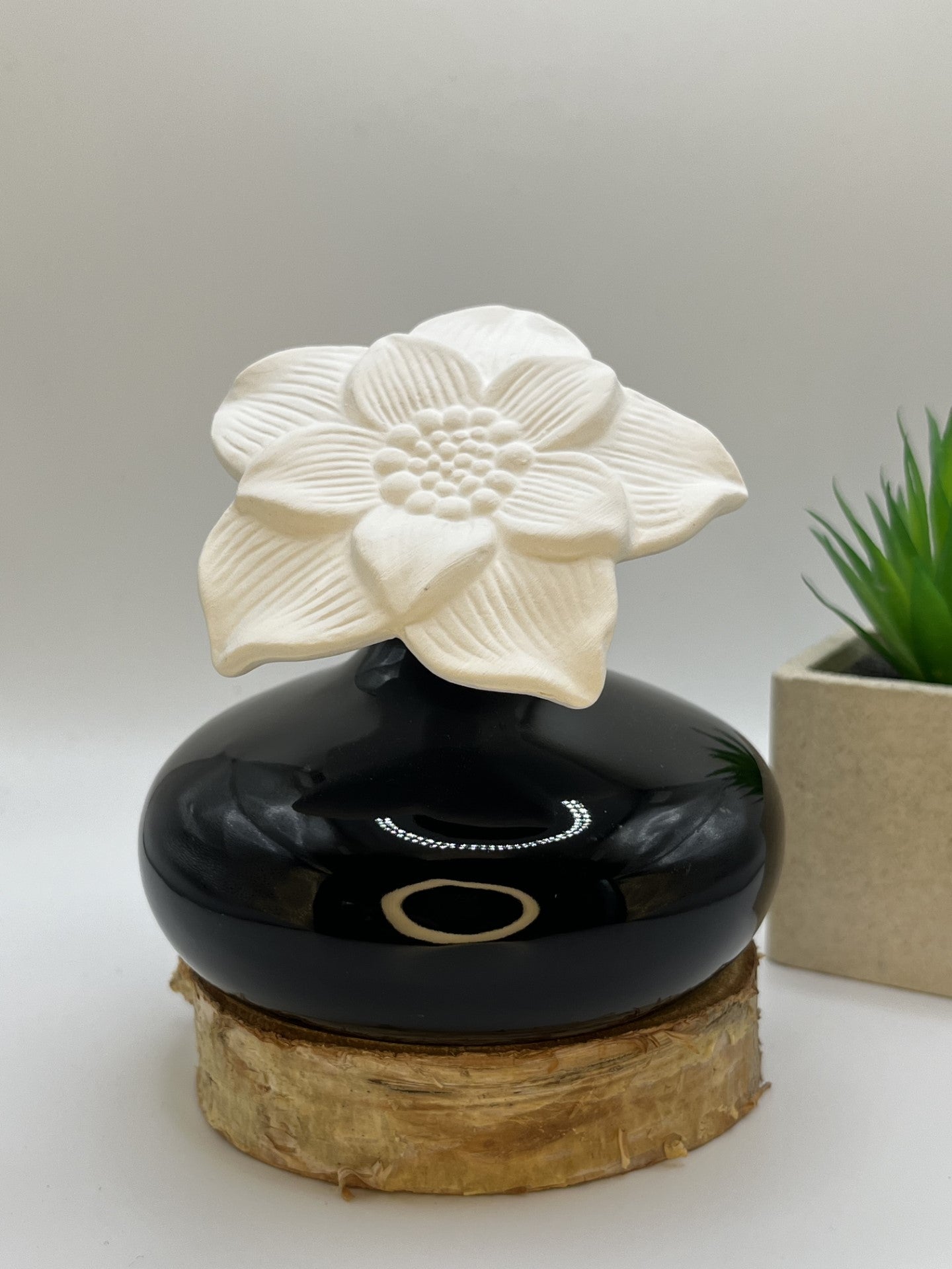 Diffuseur Fleur NARCISSE par capillarité en céramique - ZEN'ARÔME
