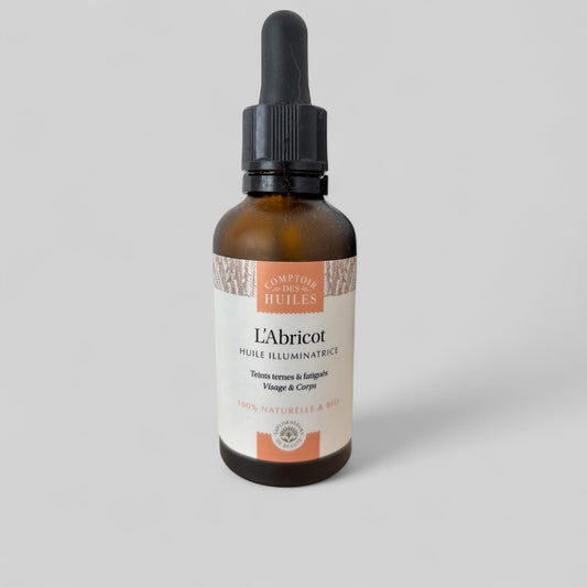 Huile végétale Abricot BIO  - COMPTOIR DES HUILES
