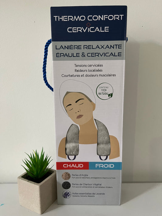 Lanière relaxante épaule & cervicale Thermo Confort - ZEN'ARÔME