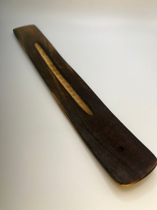 Porte encens Bâton en Bois de manguier Classique 25 cm - OMSAE